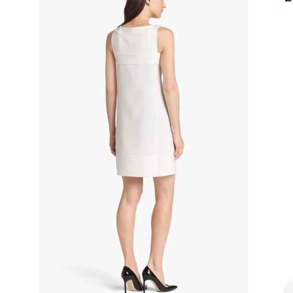 RACHEL ROY | Creamy White Zip Front Mini Dress 4 - Picture 2 of 11